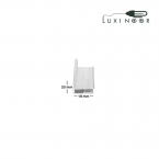 پروفیل چراغ خطی لاینر کشسان - کد 64