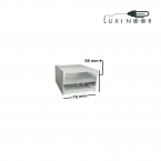 پروفیل چراغ خطی لاینر آویز دو طرف نور چهار لاین- کد 85