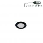 فریم قاب هالوژنی برش 6 سانتی متری سقفی توکار آلومینیومی گرد ثابت مدرن ارزان لامپ‌خور شعاع کد 1029