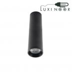 چراغ سقفی روکار استوانه 30سانتی مشکی