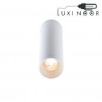 چراغ سقفی روکار استوانه 30 سانتی سفید