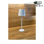 چراغ رومیزی شارژی اف ای سی مدل FEC-9210-5W سفید دیمردار 