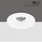 قاب فریم هالوژنی سقفی برش 8 سانتی متری آلومینیومی گرد ثابت لوکس شعاع کد A920