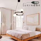 لوستر آویز مدرن مدل P704/4BK