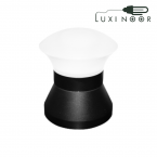 دیوارکوب دیواری دکوراتیو فانتزی فلزی مشکی ضد آب 15 وات FEC کد 5915