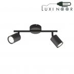 چراغ دیواری متحرک لوکسی نور مدل UXNOOR-W103/2
