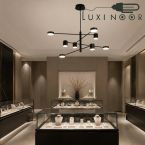 لوستر مدرن جدید و شیک پذیرایی مدل P300/8