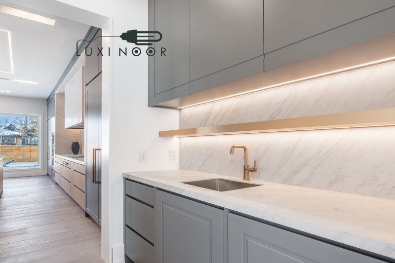 چراغ خطی کابینتی توکار آقای نور مدل 1625